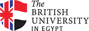 Логотип British University in Egypt